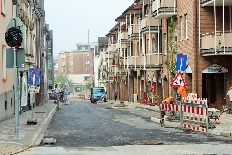Geänderte Sperrung