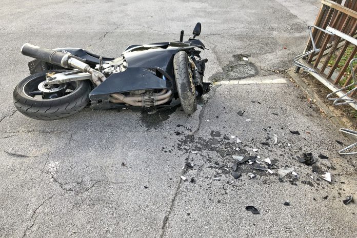 Motorradunfall Fireblade