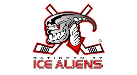 Ice-Aliens Die Ratinger Ice Aliens mussten gegen Herford eine 2:5 Niederlage einstecken. Logo: Ratingen Ice Aliens