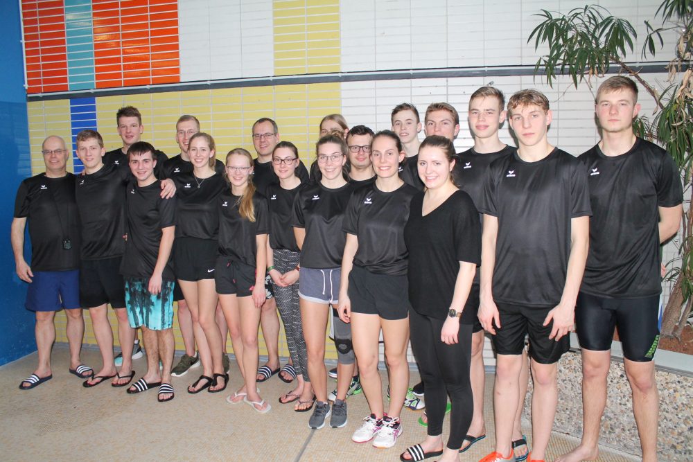 07_ME_Meisterschaft Schwimmen Die Mettmanner Schwimmerinnen und Schwimmer zeichnen sich durch ihren Zusammenhalt aus. Foto: Privat