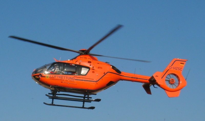 RTH03 Zu einem Unfall in Langenfeld sind Einsatzkräfte der Luftrettung gerufen worden. Foto: Symbolbild (Polizei)