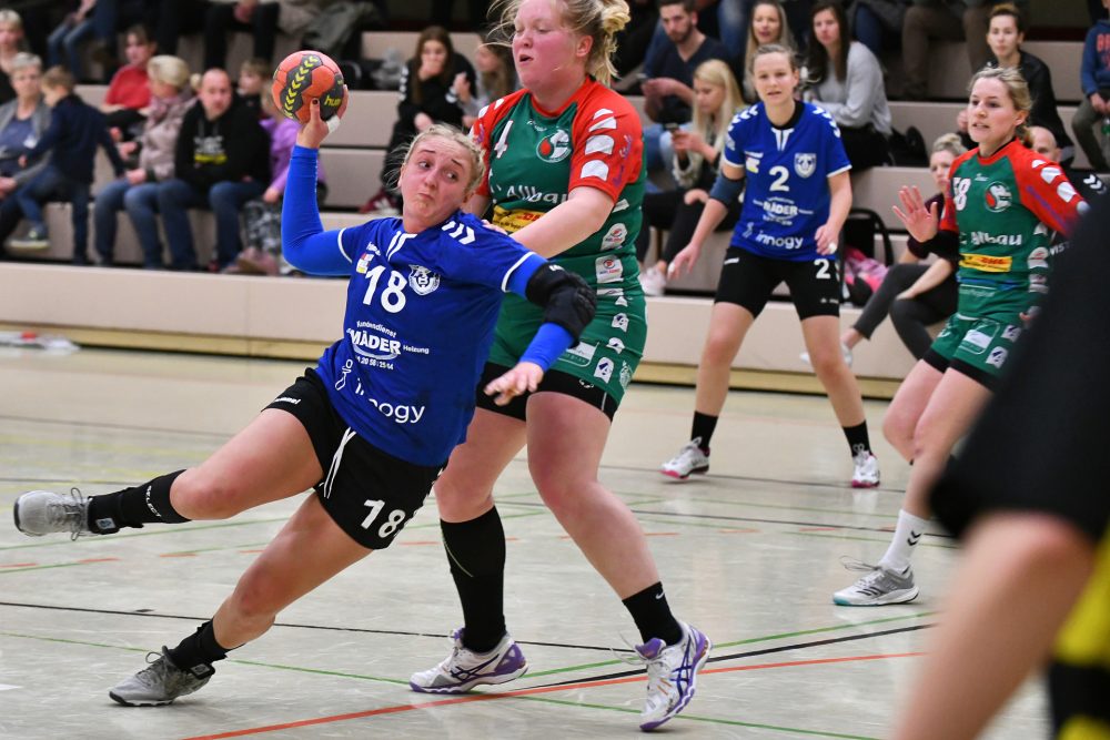 Fraenken_Simone Wenn die Abwehrleistung stimmt, können die Wülfratherinnen - hier Simone Fränken - in Köln Tore durch schnelle Gegenstöße erzielen.