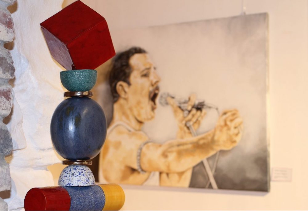 11_ME_Kunsthaus 2 In der neuen Ausstellung geht es um Farben und Formen - und um Motive mit Wiedererkennungswert. Foto: André Volkmann