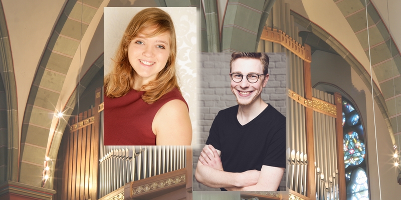 Lambertus Samstag den 23. März um 11 Uhr startet die Reihe der Marktkonzerte an St. Lambertus; zudem findet im Kreisdekanat Mettmann eine besondere Reihe statt: „Faszination Orgel – Aktionsjahr 2019 im Kreisdekanat Mettmann“. Foto: Künstler/St. Lambertus/Montage: André Volkmann