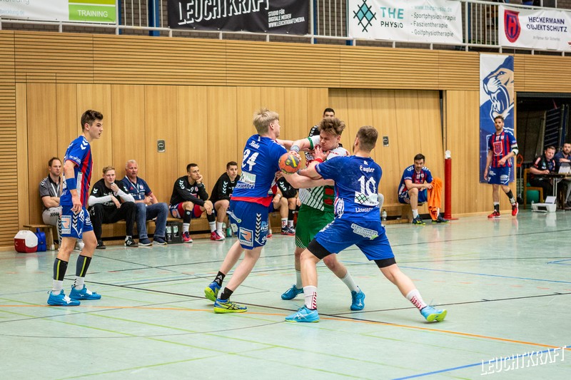 RA_SG Ratingen Meisterschaft weiter greifbar: Die Löwen haben ihr Heimspiel gegen die HSG Siebengebirge gewonnen. Foto: Leuchtkraft
