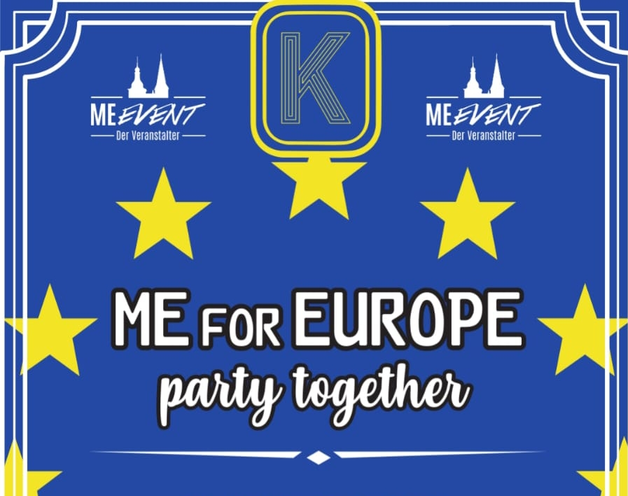 20_ME_Europa-Party_TITEL Am Freitag, 24. Mai, findet im