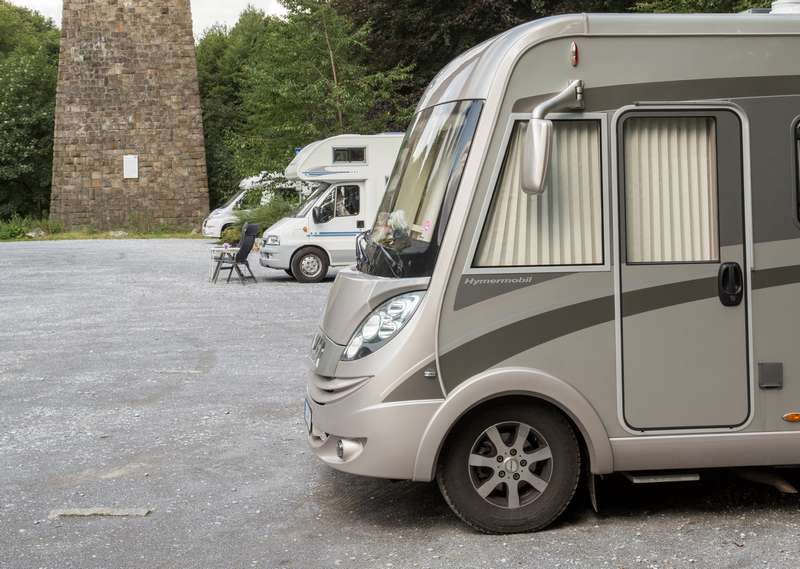 26_ME_Camping Für Wohnmobile gibt es in Haan, Langenfeld, Mettmann, Velbert und Wülfrath etwa 30 zum Teil kostenfreie Stellplätze. Foto: Kreis Mettmann/Chardin