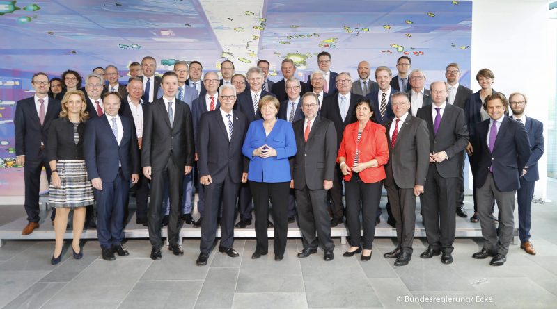 Nrw Landrate Treffen Bundeskanzlerin Angela Merkel Kreis Mettmann