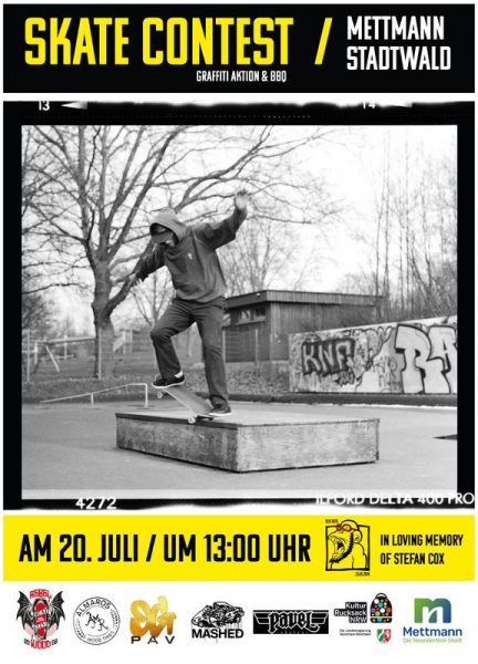 Neben Skate-Action gibt es auch ein BBQ. Bild: Veranstalter