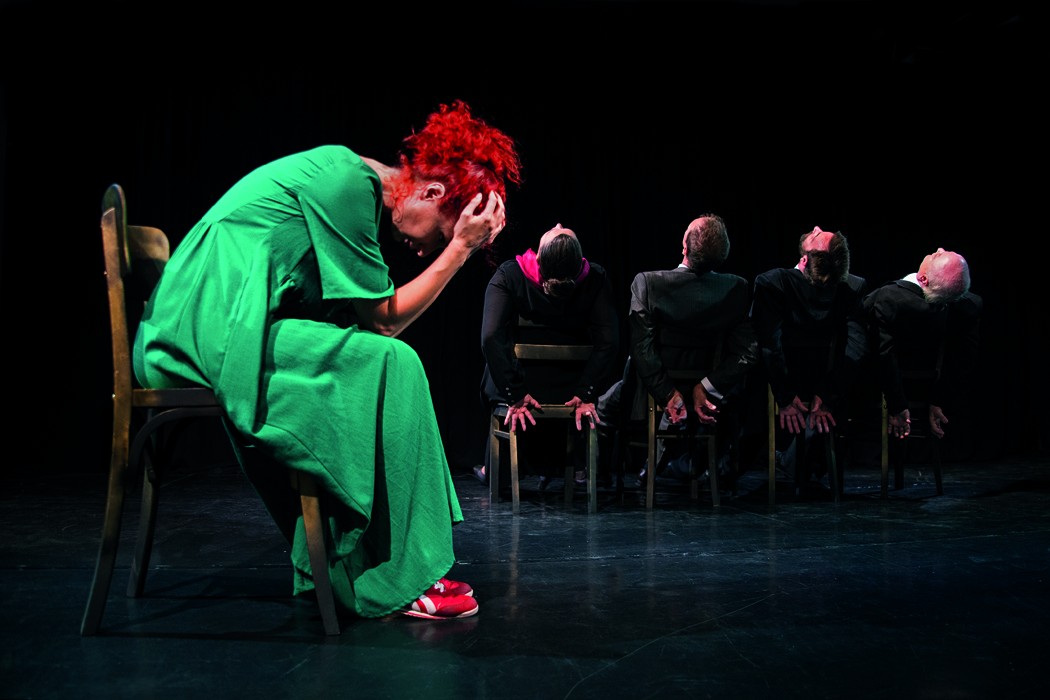 BC_Fruehling Das Theaterensemble „Berliner Compagnie“ gastiert mit dem Stück „Die Sehnsucht nach dem Frühling“. Foto: Veranstalter/Ida Henschel