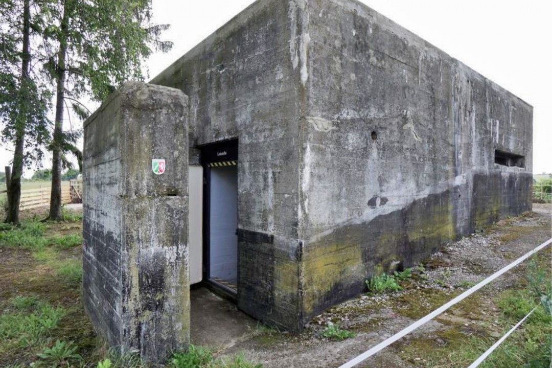 Der denkmalgeschützte ehemalige Leitbunker der Kruppschen Nachtscheinanlage. Foto: privat