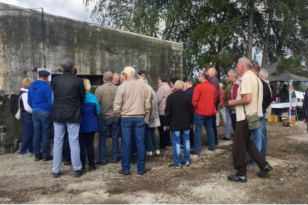 Hunderte Besucher schauten sich die Anlage auf dem Rottberg in Velbert an. Foto: privat