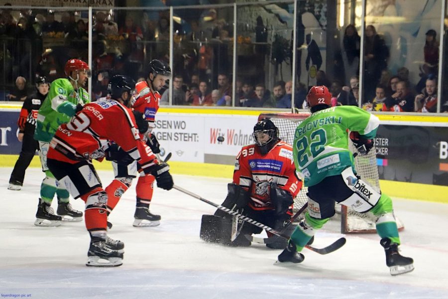 RA Herford_PM_Foto Die Partie gegen Herford war schnell entschieden: Am Ende verloren die Ratinger deutlich mit 0:7. Foto: feyerdragon pic art
